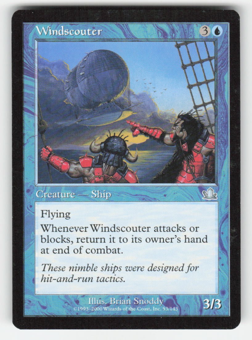 2000 Windscouter Prophecy 53 MTG