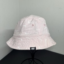 Nike Toddler Bucket Hat Pink Swoosh Child Size 8A2973-A9Y Beach Summer Sun