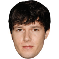 Zach Justice (Brown Hair) Big Head. Larger than life mask.