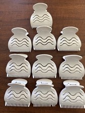 Remington Universal 10 Large Replacement Hair curlers rollers CLIPS ONLY