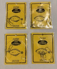 Fin Strike Fluke 560 Hand Tied Rigs Mustad Hooks