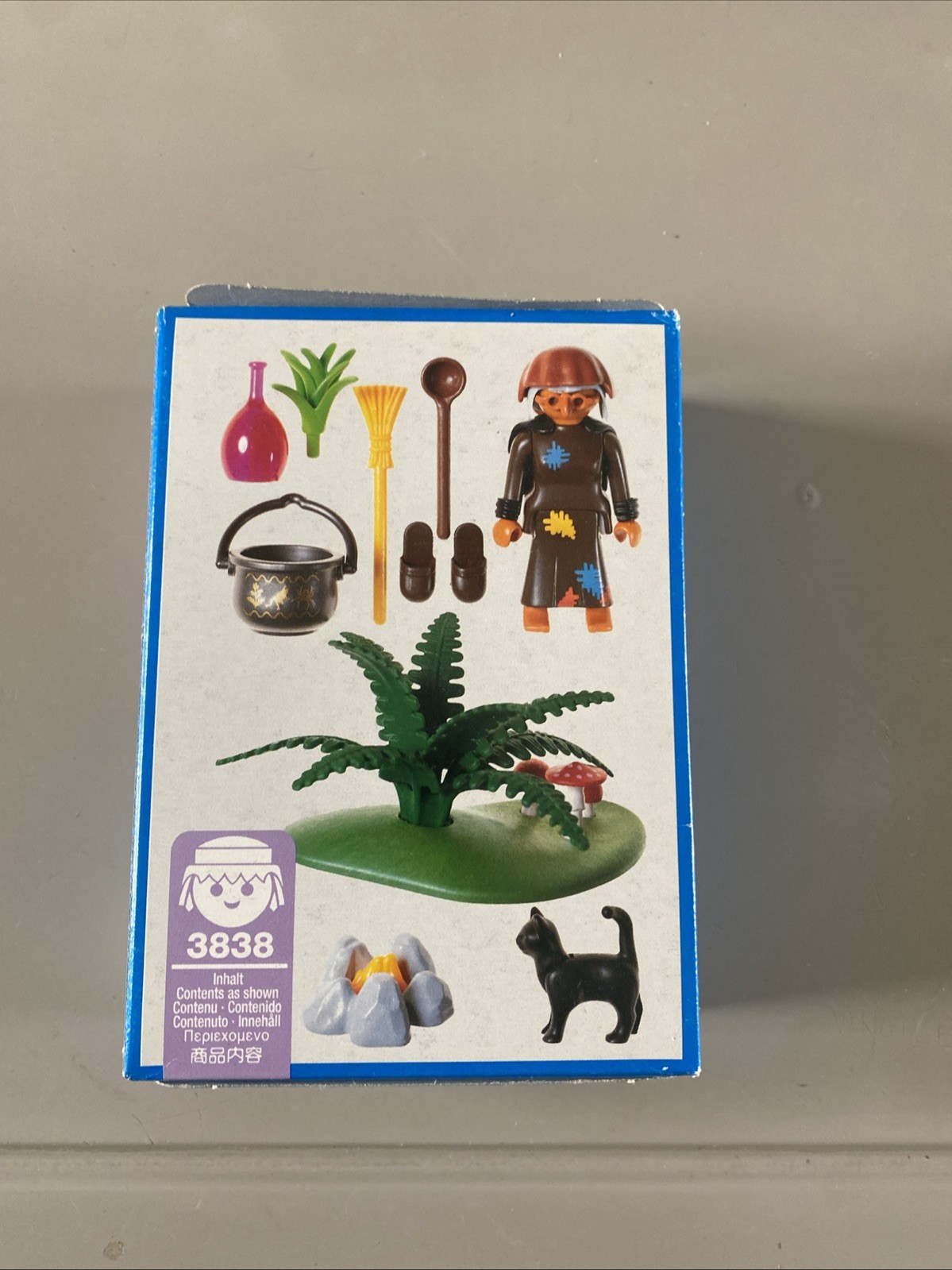 Playmobil 3838 Sorcière figurine miniature de collection thème fantastique et halloween - 3