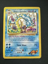 Pokemon TCG Mistys Gyrados Garados GYM HEROES...