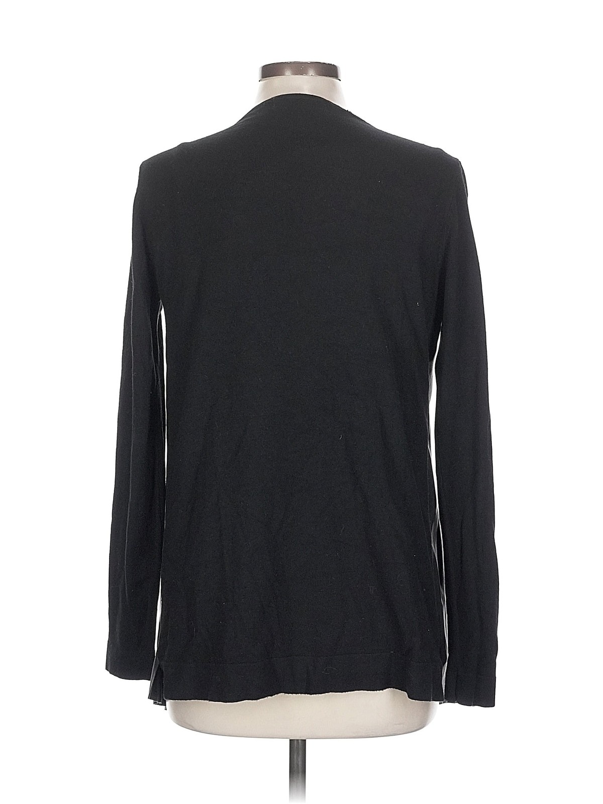 Zara Women Black Cardigan L thumbnail 2
