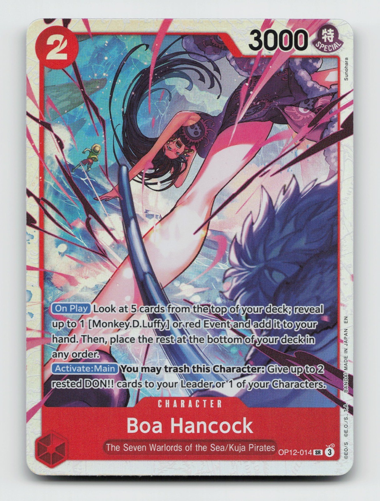 Boa Hancock SR Legacy of the Master OP12-014 NMFoil