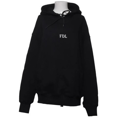 LFDL, Kapuzenpullover, Größe: S/M, Schwarz, Baumwolle, Print, Damen #BRk