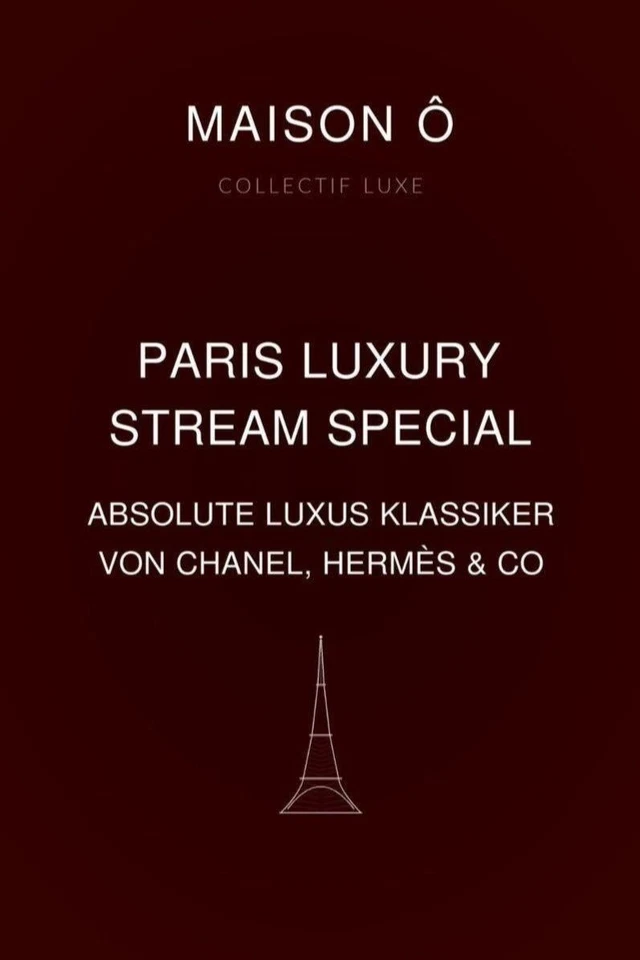 Luxury Stream LIVE from Paris
