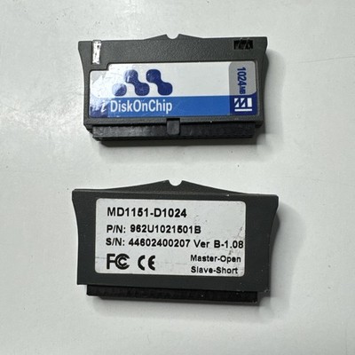 MD1151-D1024 M Systems 1024MB Disk On Chip iDE   P/N: 962U1021501B