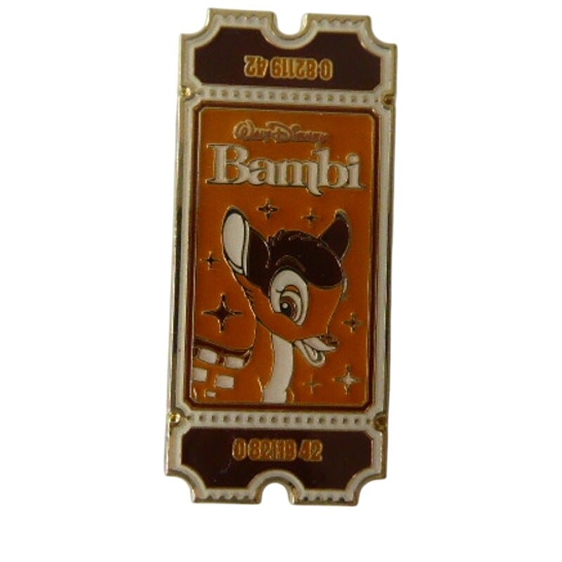 Disney Trading Pin 178757    Loungefly - Bambi - Movie Theatre Tickets - Mystery