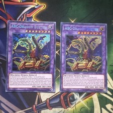 Yugioh! ABC-Dragon Buster LCKC-EN059 x2 Secret Rare Unlimited NM