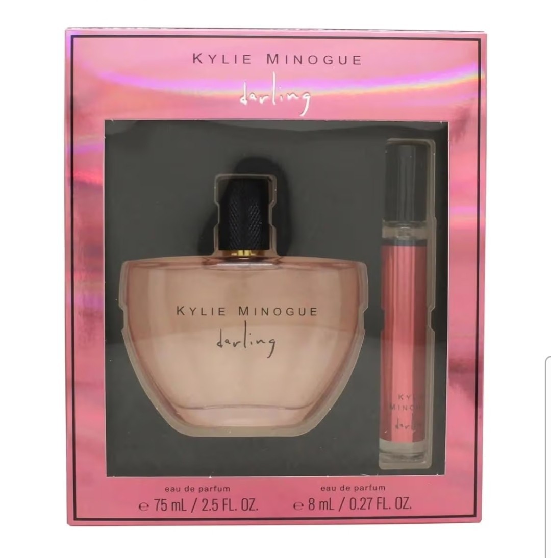 Kylie Minogue Darling 75ml Eau de Parfum + 8ml EDP Purse Gift Set for Women