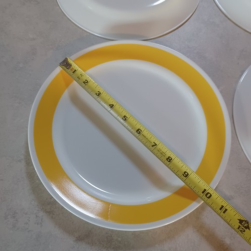 VTG 1993 Corelle Colors Yellow Sundance 16-Piece Set Plates Bowls Cups NOS Open - Picture 5 of 22
