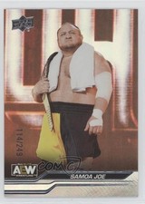 2024 Upper Deck AEW All Elite Wrestling Steel Cage 114/249 Samoa Joe #39 w1s