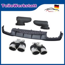 Spoiler Set hinten Diffusor Blenden Heckdiffusor für AUDI A7 Sportback S7 C8 NEU