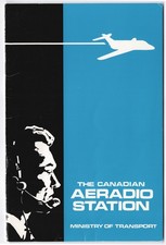 Vintage 1970s Canadian Aeradio Station Booklet Ministry of Transport Aviation