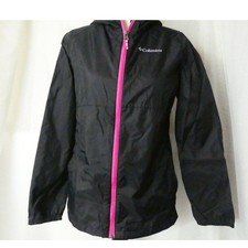 Columbia Girls Large 12-14 Wind Breaker/Jacket Nylon Lightweight