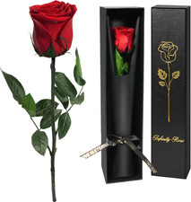 Yamonic Preserved Flowers Rose Gifts for Women Mom, Mothers Day Rose Flower Gift