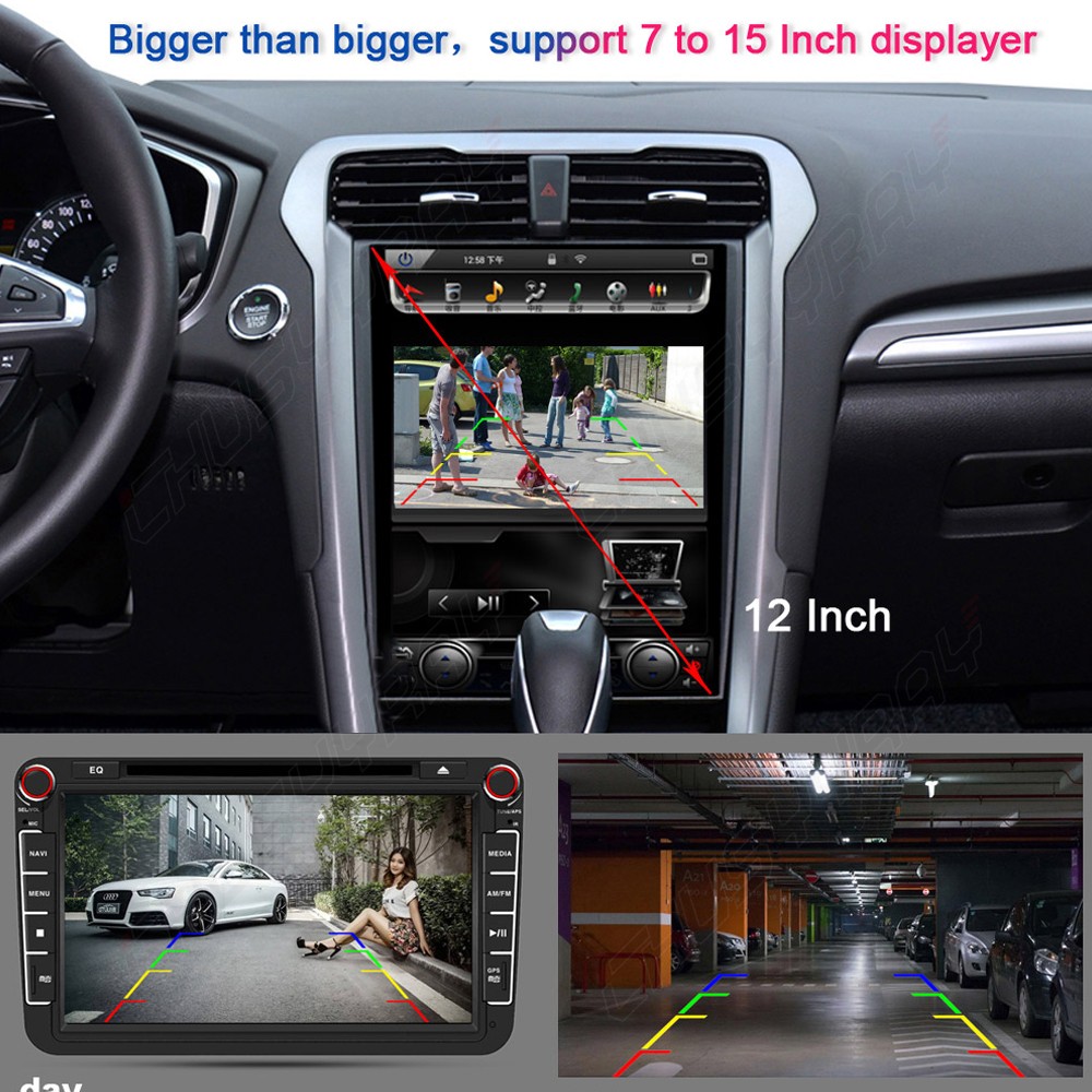 Rear View Monitor Brake Light Backup Camera For Mercedes Benz Sprinter Van Top thumbnail 4