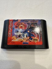 Sonic Spinball (Sega Genesis, 1993) Cartridge Only! Works! Ships FREE!