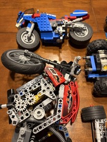 Lego Technic 6747 8051 8207 8291 8296 42022 Used Incomplete Bulk Parts 4 lb 8 oz