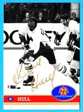 Dennis Hull 1991 Future Trends Summit Series '72 Canada Gold Autograph