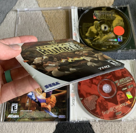 WWF Royal Rumble + WWF Attitude Sega Dreamcast CIB Complete Tested Works
