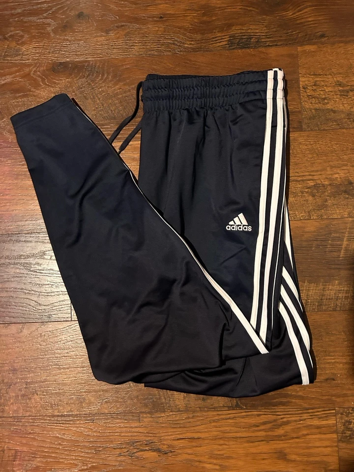 Mujer Adidas Traje de Pista Completo Chaqueta y Pantalón Azul Marino Manga Larga Talla XXL Foto 3 de 4