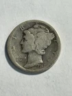 1917 D Mercury Silver Dime Very Good VG