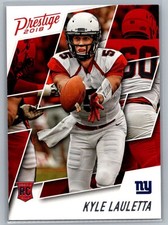 Kyle Lauletta #297, Rookie New York Giants, 2018 Panini Prestige