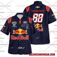 Shane van Gisbergen Nascar Racing Hawaiian Shirt, Racing Button up Shirt For Men