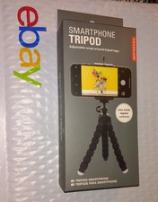 Kikkerland Universal Portable Smartphone TRIPOD Adjustable Octopus Legs New NIP