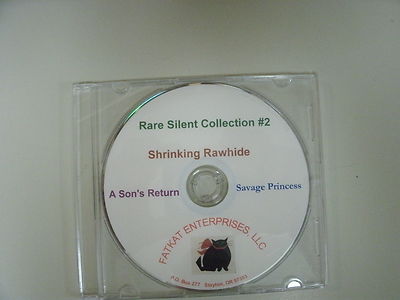 Rare Silent Films  #2 - A Savage Princess, Shrinking Rawhide, A Son's Return