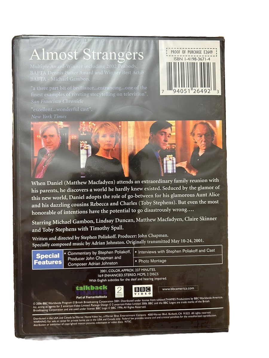 Almost Strangers (DVD, 2006, 2-Disc Set) for sale online | eBay