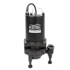 2 HP Submersible Sewage Grinder Pump Cast Iron SWG20001DBK FREE Shipping!