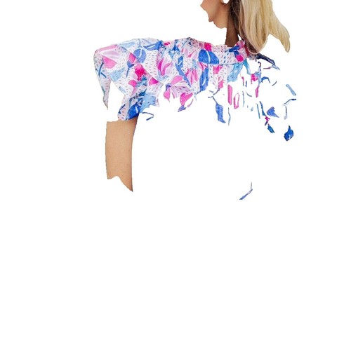 Maya J Women's Top Sweater Sz XS Floral Printed Pink A669409 | eBay