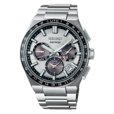 Seiko Astron White Men's Watch - SBXC107 New Box and Papers Limited Edition