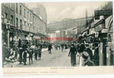 BRIXTON Market ATLANTIC ROAD Railway Viaduct POCOCK BROS BOOTS London SW9