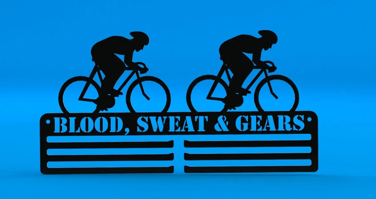 Men s Road bike Cycling steel Medal holder powder coated Blood