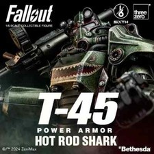Fallout T-45 Hot Rod Shark Power Armor 1:6 Sc...