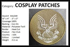 HALO ROUND OD GREEN TACTICAL UNIFORM PATCH - HALO49