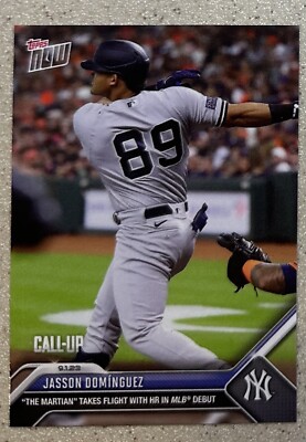 JASSON DOMINGUEZ “The Martian” 2023 Topps Now #798 New York