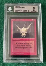 Orcish Oriflamme - BETA - MTG - BGS 9. MINT. Beauty. More MTG In My Store.