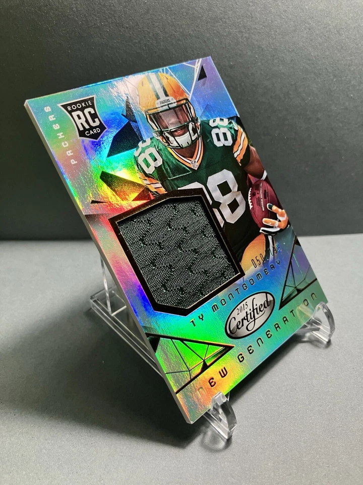 2015 TY MONTGOMERY Certified New Generation Fabric RC 050/799 Card# NG-TM - Image 2 of 4