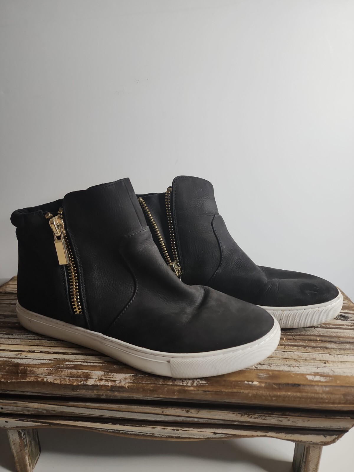 Kenneth Cole Keenan Black Leather Shoes 