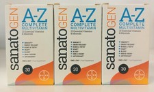 90 x SANATOGEN A-Z Complete Multivitamin 1-a-day tablets 3x 30 UK STOCK SUPPLIED