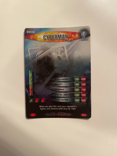 Dr Doctor Who Battles in Time Cards - DALEKS VS CYBERMEN Singles DVC01-DVC18 - Picture 9 of 24