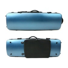 blue 4/4 Violin Case Carbon Fiber Music Sheet Bag  Code lock Oblong Case