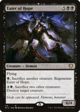 MTG Commander Midnight Hunt R Eater of Hope #115