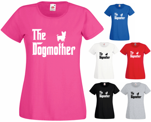 The Dogmother York Dog New Godfather Funny Birthday Gift T-shirt - Zdjęcie 1 z 1