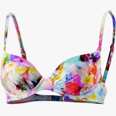 Watercult 7370 006 Damen Tropical Supremo Bügel Tropics Bikini Oberteil Gr. 36 D